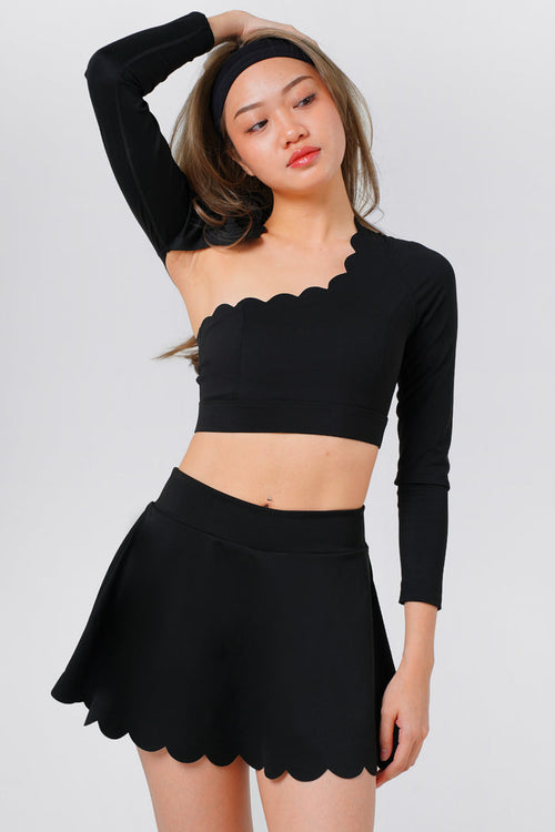 Forget-Me-Not Asymmetric Long Sleeve