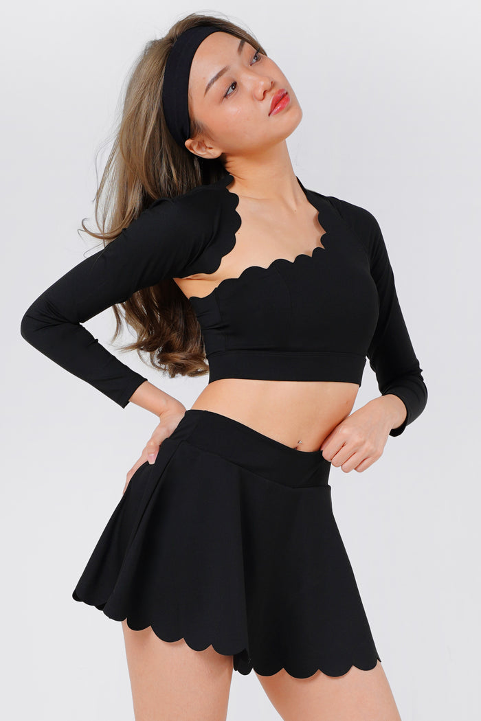 Forget-Me-Not Asymmetric Long Sleeve