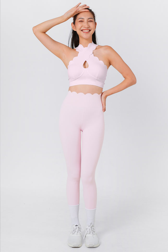 Forget-Me-Not Crossover Halter Bra