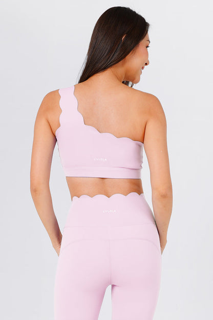 Forget-Me-Not One Shoulder Bra