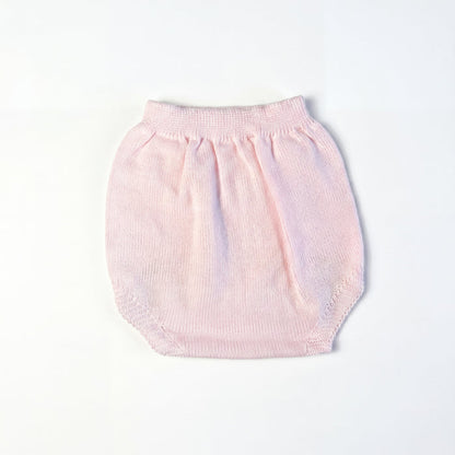 Girl Pink Bloomer With Buttons