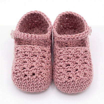 Girls Shoes Knitted One Size — view 4 — handcrafted in Spain — AGÜ Baby