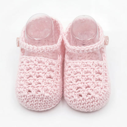 Girls Shoes Knitted One Size — view 5 — handcrafted in Spain — AGÜ Baby