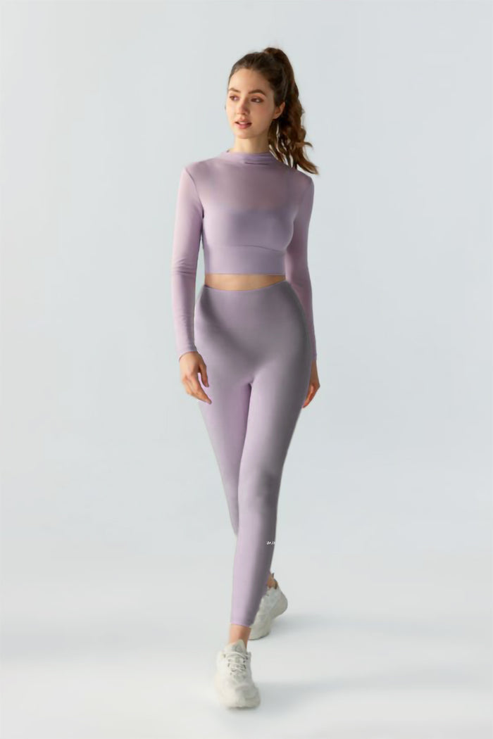 Hot Shot Mesh High Neck Long Sleeve (Seasonal)