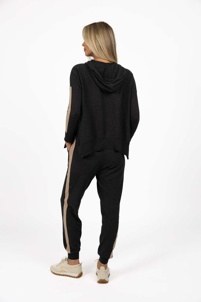 Humidity - Peyton Hoodie - Charcoal/Latte - HW26318