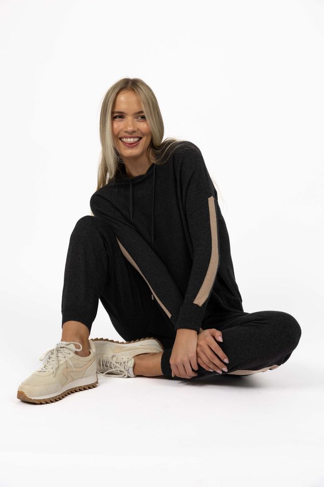 Humidity - Peyton Hoodie - Charcoal/Latte - HW26318