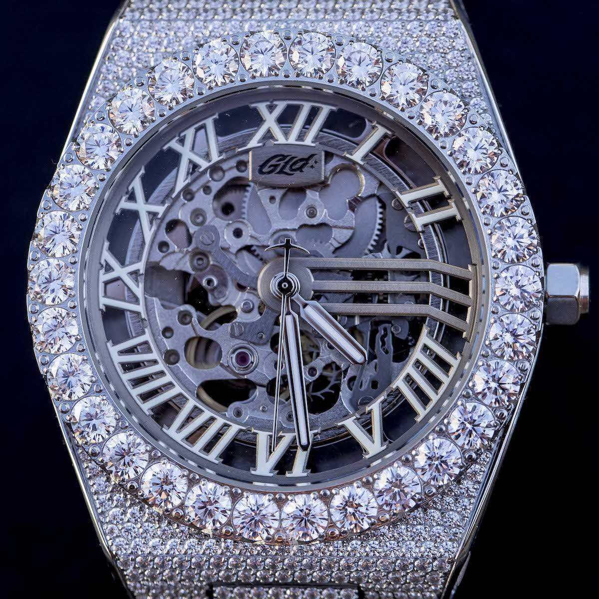 42MM Iced Alpha Era® Luminous Skeleton 316