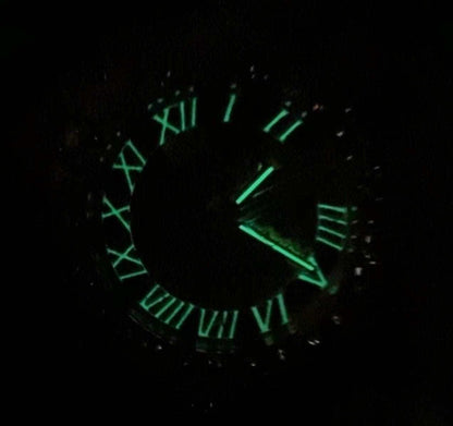 42MM Iced Moissanite Alpha Era® Luminous Skeleton 316