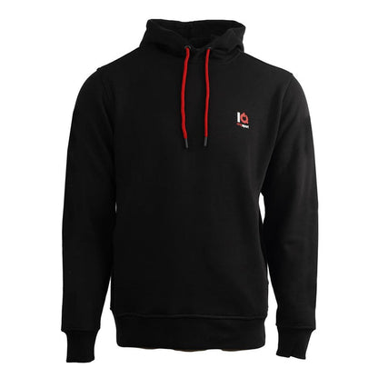 IQ Trainingshoodie Blanko Schwarz – Frontansicht