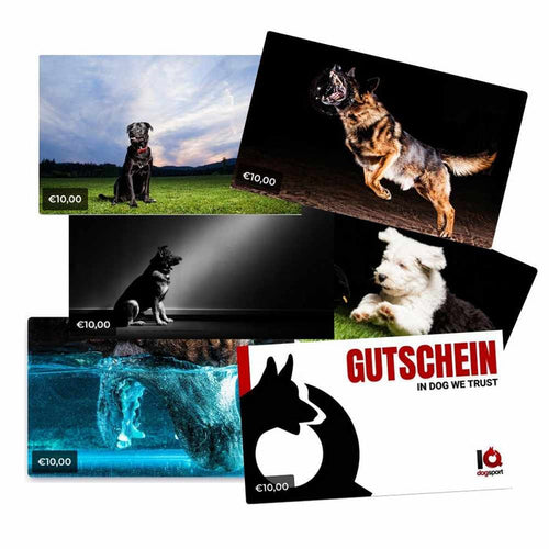 IQ Dogsport Geschenkgutschein für Hundesport-Ausrüstung und Bekleidung