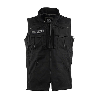 IQ K9 Hundeführerweste Pro Unisex schwarz Frontansicht