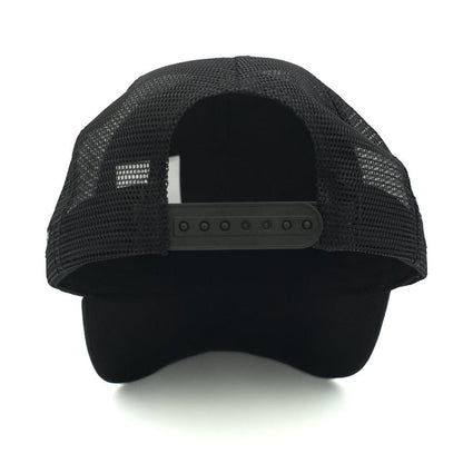 IQ Mesh Cap Schwarz/Rot – Rückansicht