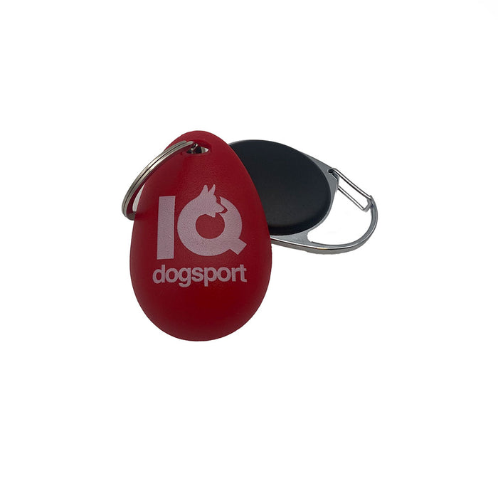 IQ Premium-Clicker mit Rollout Rot – Frontansicht