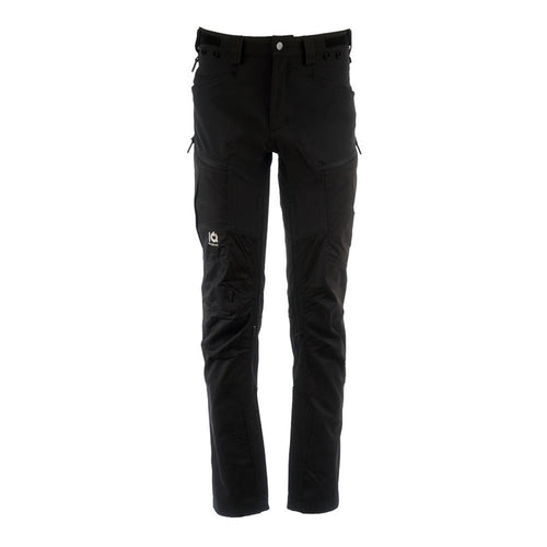IQ Trainer Pants schwarz – Hundesport Hose Frontalansicht mit Beintaschen