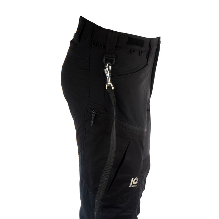 Seitenansicht der IQ Trainer Pants – Hundeführerhose mit D-Ring und Beintasche