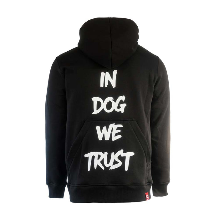 IQ Hoodie - In Dog We Trust - Rückenansicht