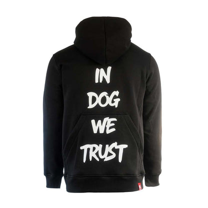 IQ Hoodie - In Dog We Trust - Rückenansicht