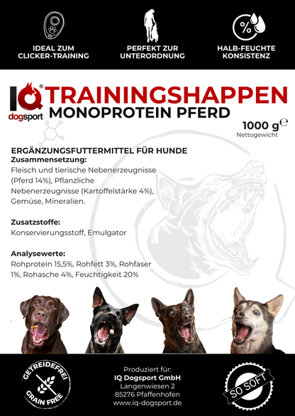 IQ Trainingshappen Pferd Medium – Verpackungsdesign