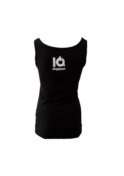 IQ Damen Tank Top „In Dog We Trust“ – Rückansicht