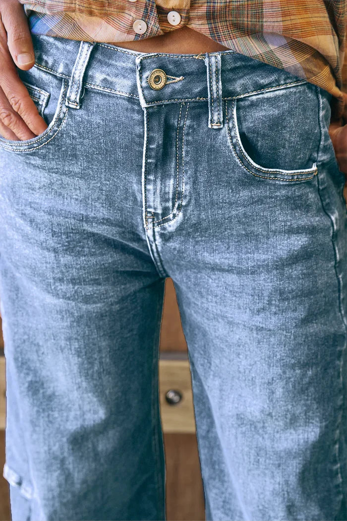 Italian Star - Idaho Barrel Jean | Mid Denim