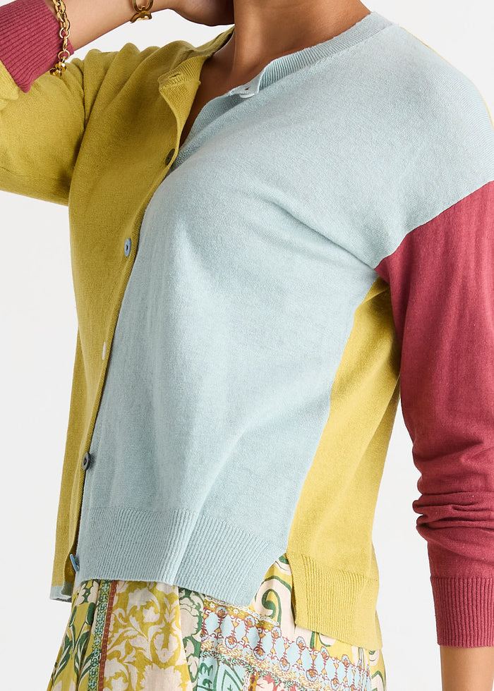 Ld + Co - Colour Block Cardigan