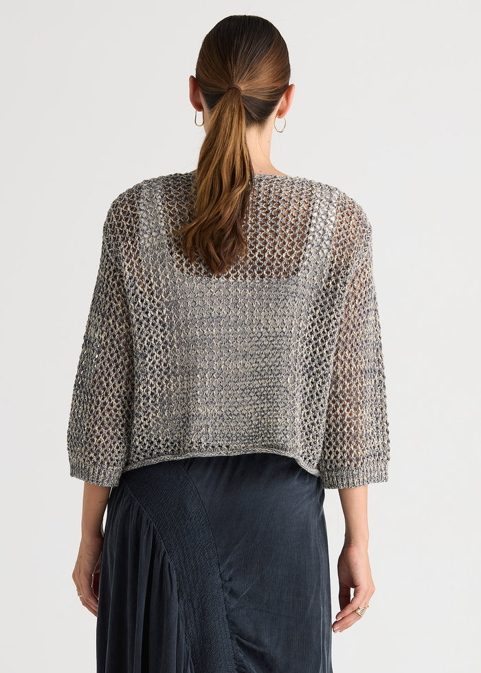 Ld + Co - Colour Mix Cardigan
