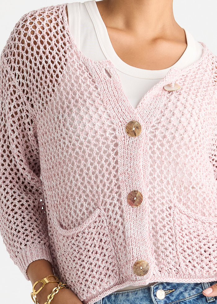Ld + Co - Colour Mix Cardigan