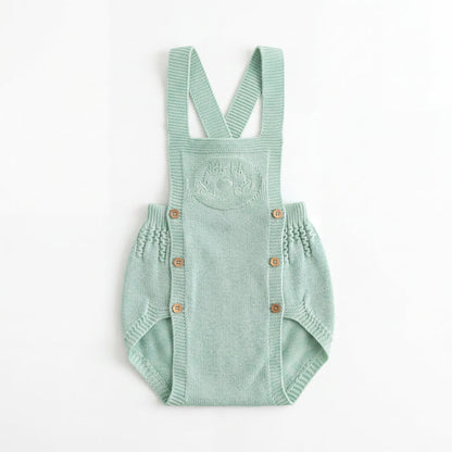 Light Blue Romper — AGÜ Baby Spanish baby clothes