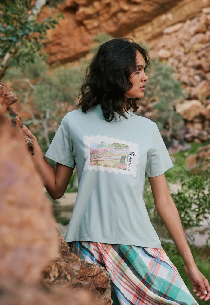 Nancybird - Apollo Tee - Postage Stamp - S26-A50PS