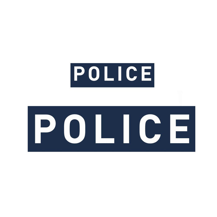 Patch Police (EN) für IQ Dogsport Hundeführerweste blau – Police K9 Handler