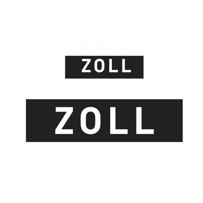 Zoll Patch für Hundeweste im Einsatz mit Diensthunden für klare Kennzeichnung im Training und Dienst