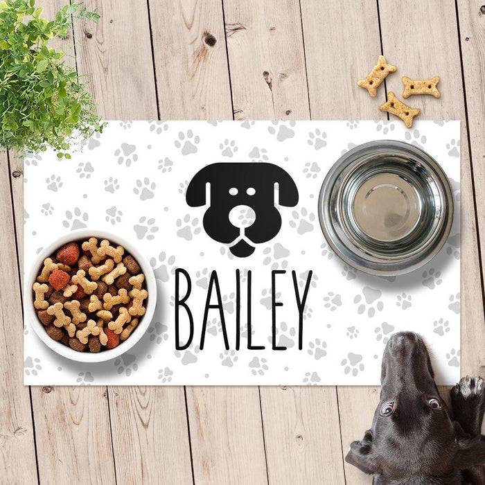 Paw Prints - Dog Pet Feeding Mat