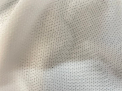 Pointelle Sport Poly Jersey - White