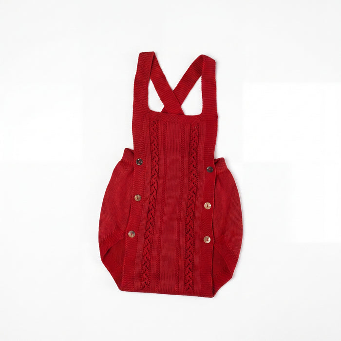 Red Dot Romper