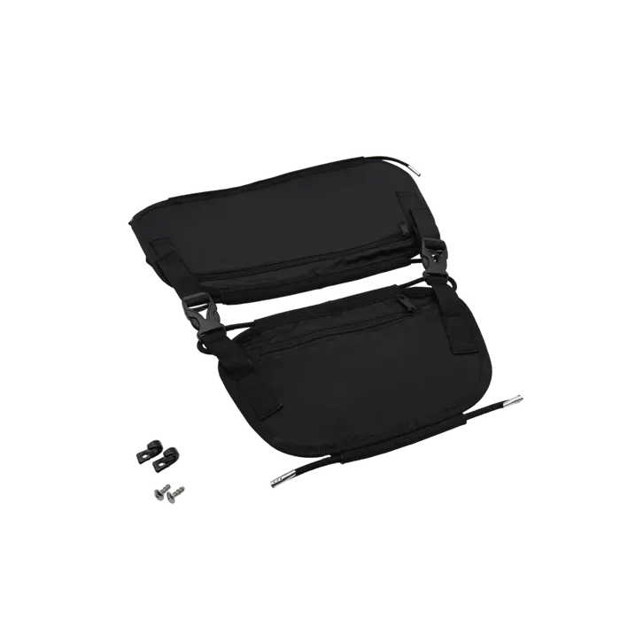 Ripstop Double Rear Bag with Black Bungee Cord