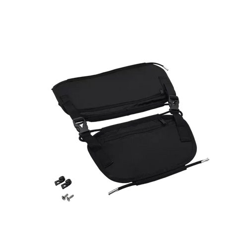 Ripstop Double Rear Bag with Black Bungee Cord