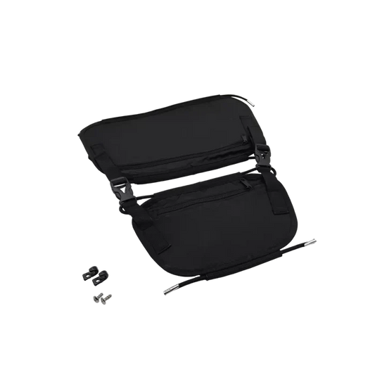 Ripstop Double Rear Bag with Black Bungee Cord