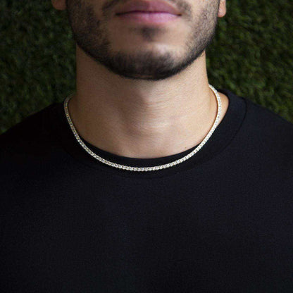 3mm Tennis Necklace