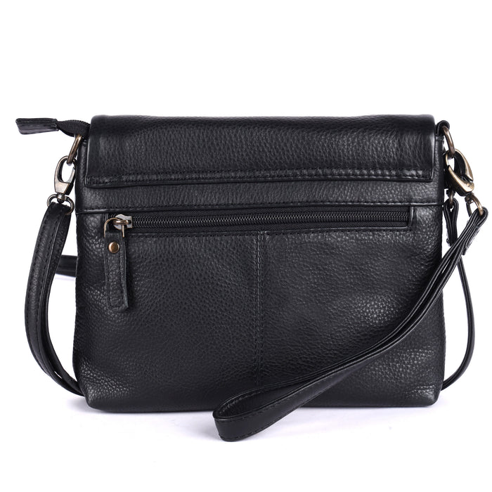 Rugged Hide - Winmalee Envelope Bag | Black