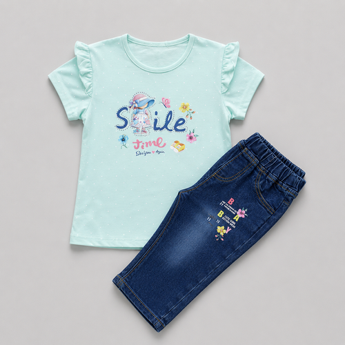 Smile Time Girls Casual Set