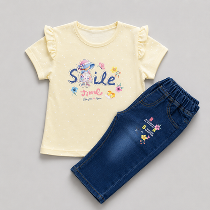 Smile Time Girls Casual Set