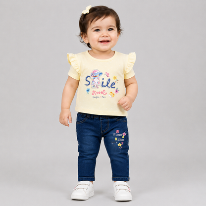 Smile Time Girls Casual Set