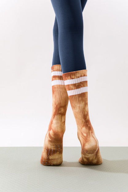 Soar Varsity Tie-Dye Non Slip Grip Socks (2-Pairs)