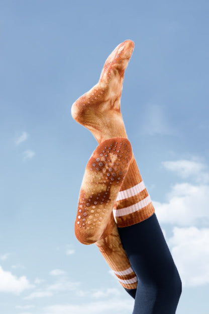 Soar Varsity Tie-Dye Non Slip Grip Socks (2-Pairs)