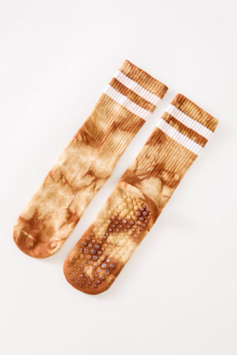 Soar Varsity Tie-Dye Non Slip Grip Socks (2-Pairs)