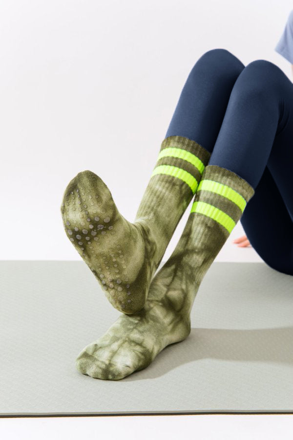 Soar Varsity Tie-Dye Non Slip Grip Socks