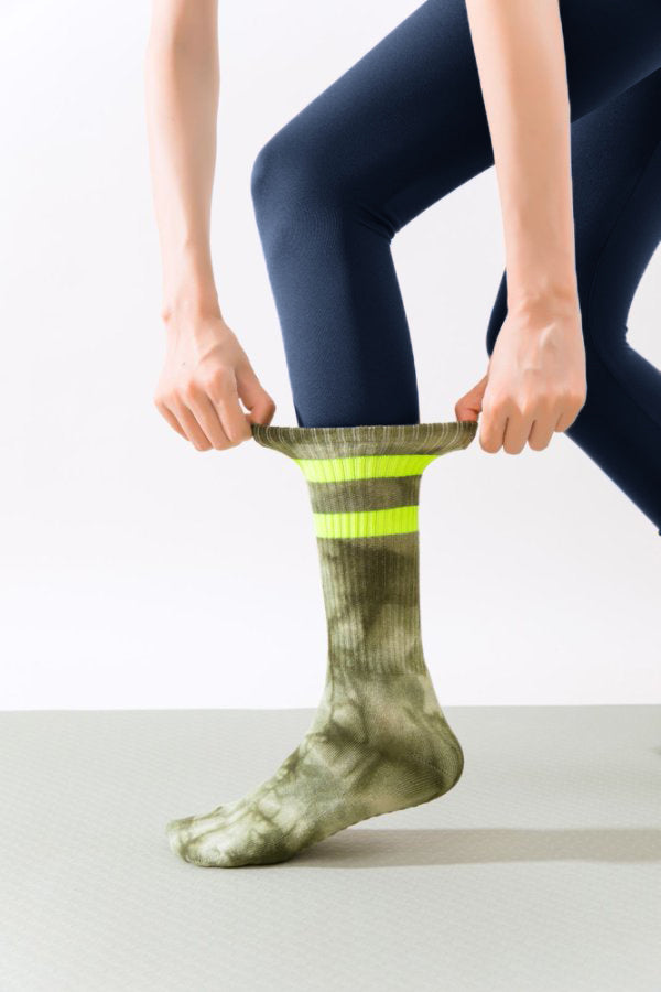 Soar Varsity Tie-Dye Non Slip Grip Socks