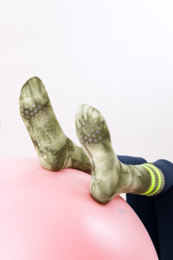 Soar Varsity Tie-Dye Non Slip Grip Socks