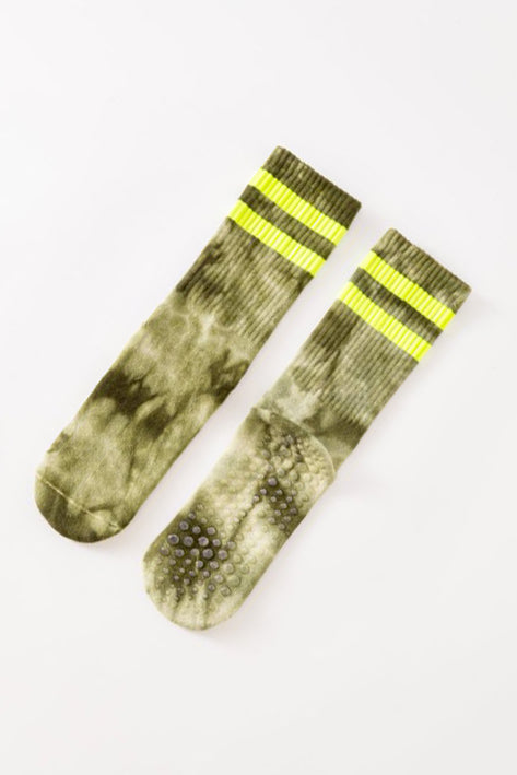 Soar Varsity Tie-Dye Non Slip Grip Socks