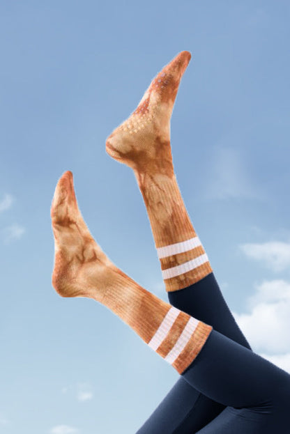 Soar Varsity Tie-Dye Non Slip Grip Socks